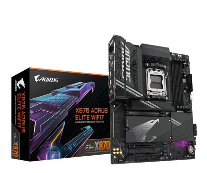 Płyta główna GIGABYTE X870 A ELITE WIFI7 AM5 4DDR5 HDMI/USB-C ATX X870 A ElITE WIFI7